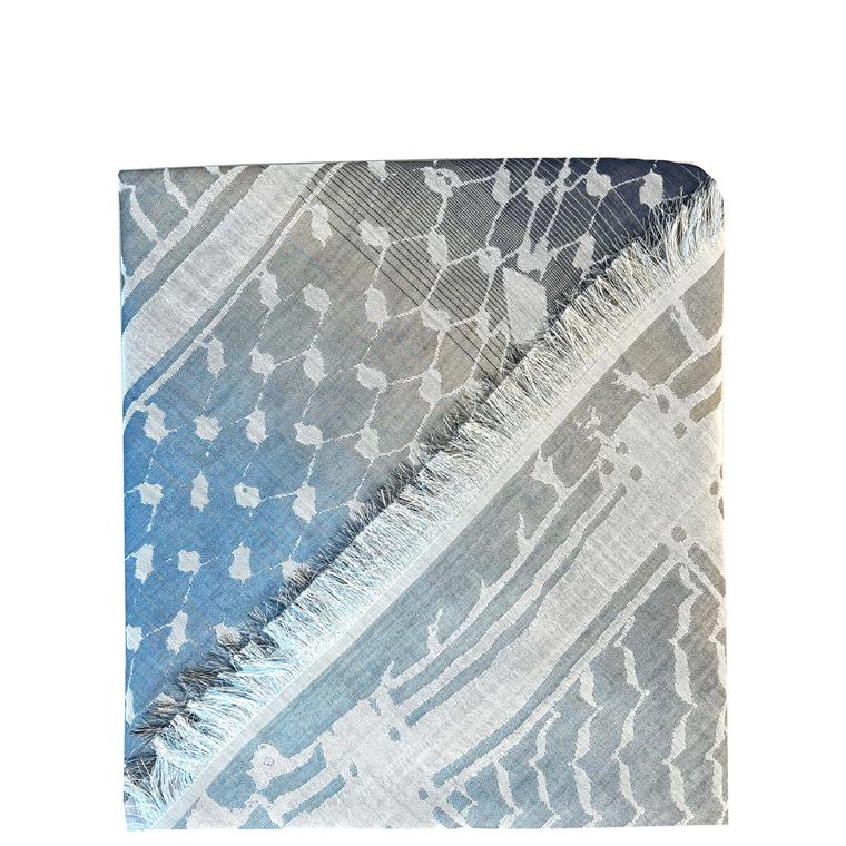 Lala Berlin Scarf Amalin, Blue Shades
